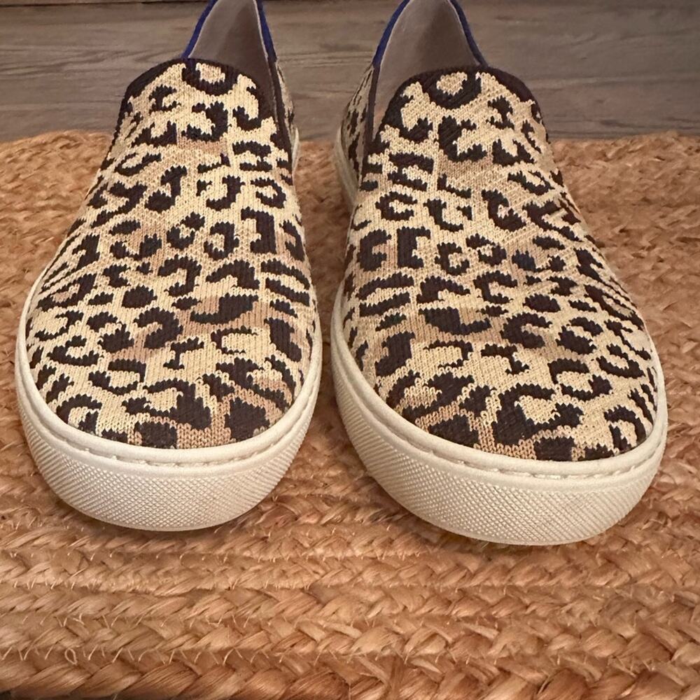 Rothy’s The Slip On Sneaker Camo Cat Women’s Size 8.5 - Picture 4 of 13